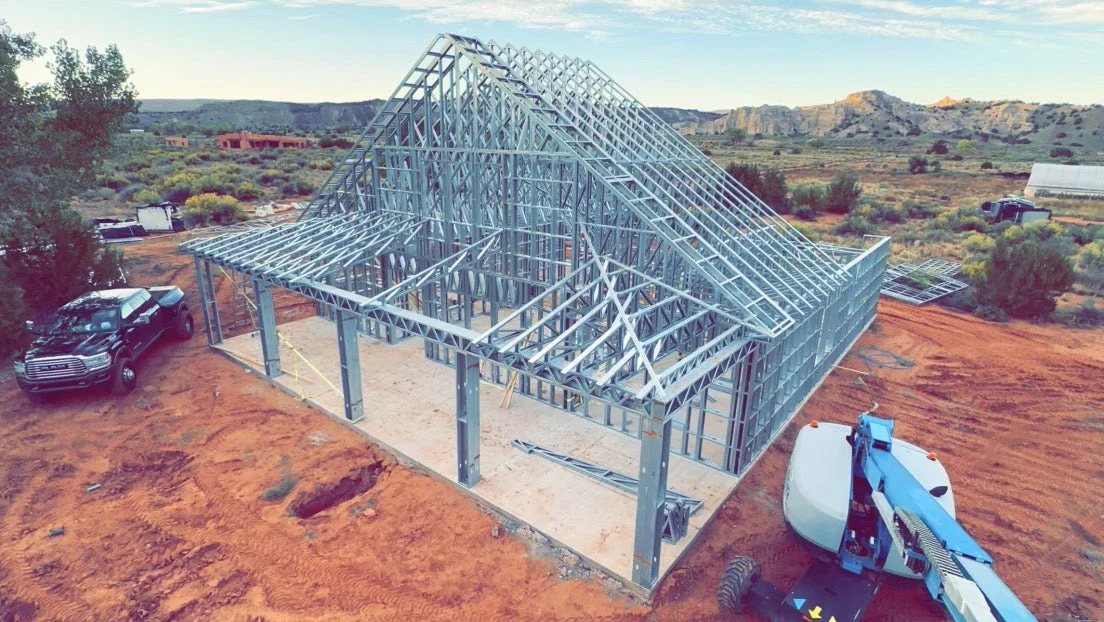 Aerial barndo steel kit in North Carolina